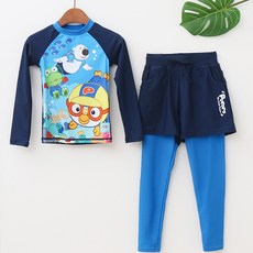 Pororo 男童水上兩件式泳裝組 PP036