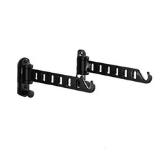Frangond 沖孔壁掛式掛架, 黑色, 2個