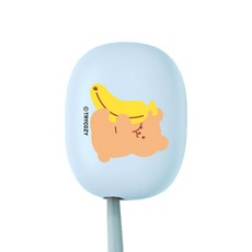 트라이코지 러브베어과일 LED 미니 휴대용 칫솔살균기, 바나나, STB-022