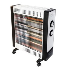UnIMAX 移動式4段石英管Jumbo電暖器 中, 白色, UMH-7800Q