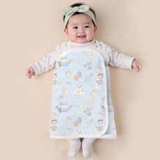 유아용 순면 조끼형 슬리핑백 배싸개