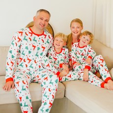 VAENAIT BABY 男士Noel聖誕家庭長袖上下套裝