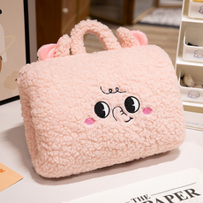 Jenet 溫暖午睡枕, 粉紅大象