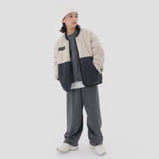 TEEN FLOW 兒童Heritage拼色絎縫夾克 TLEQ184