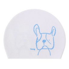 HOOG 矽膠泳帽 SC5, 白色(SC567), 1個