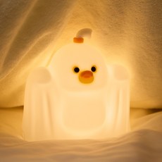 레나에너지 유령 오리 실리콘 무드등, 혼합색상