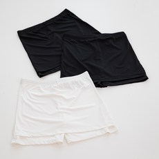 맬러뮤트 실켓 스판 경량원단 Y존커버 치마 속바지 3종 세트