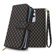 ESTO 皮革拉鍊錢包式手機殼