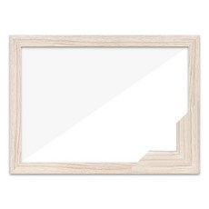 Nuni相框木質布料型鑲鑽十字繡相框 20*30cm F22, 拿鐵