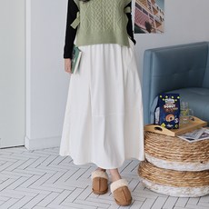 봉봉스토리 파츠메이 코듀로이 임산부 스커트