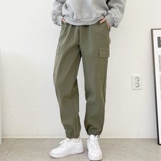 GAVIJEAN 女款厚刷毛口袋長褲 20-803A