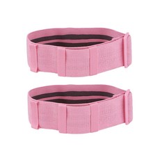 나야스타일 홈트레이닝 요가 스쿼트 밴드 20.4kg YGYP-251-2 2p, 핑크