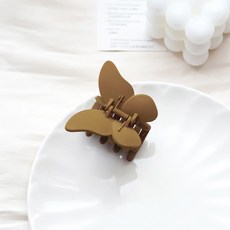 디멜디 나비 반머리 헤어 악세사리 집게핀 대형