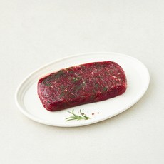 명장의 맛 시즈닝 채끝 스테이크 (냉장), 1개, 200g