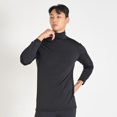 [韓國製造]A-One 男性刷毛高領內搭上衣 88005