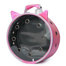 YOU&ME寵物彩色外出包後背包, 亮粉色