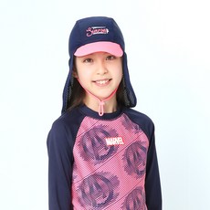 베이직엘르 여아동 UV차단 플랩캡 BES-SC05C