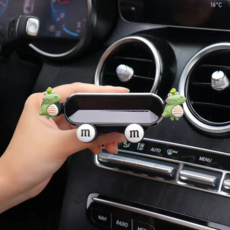 Wellot 車用出風口卡通人物手機平板支架 12 x 4 x 10.5 cm, 1個, U型