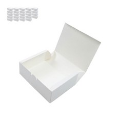 PACKAGE HERO 一次性食品紙盒 白色 中, 25個