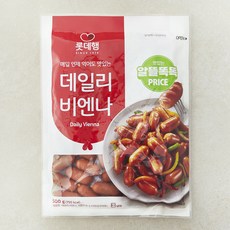 롯데햄 데일리 비엔나, 500g, 1개