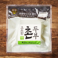즐거운동행 고소한 촌두부, 300g, 1개