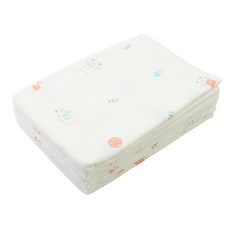 babybear 小熊印花布尿墊 5入, 混合色, 1個