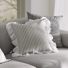 BELLELIFE Mardi 荷葉邊抱枕套