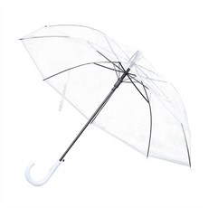 공유 레인보우 비닐 일회용 우산