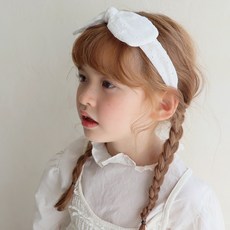 chenny bongbong 女童蒲公英大蝴蝶結髮帶