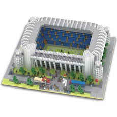 Playground 西班牙皇家馬德里伯納烏足球場奈米積木 YZ065, 1個, 混合色