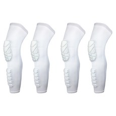 MarketA 膝蓋小腿腿部護具 白色 4p, 2套