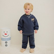 milkmile 柔軟香草熊刷毛家居服套裝