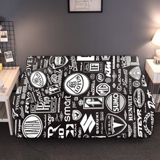 佩爾靈手繪天鵝絨沙發套彈性套_QTTD53, 混合色