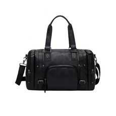 The Grand男士商務旅行肩背包, 黑色的