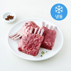 뉴질랜드산 고기설계소 통 숄더랙 양갈비 (냉동), 1개, 800g