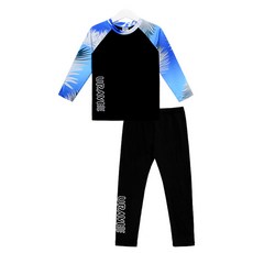 Uravi 兒童Bellum防曬泳衣+水上緊身褲上下套裝