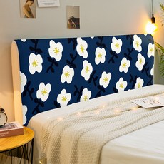 마켓A 플라워페인팅 침대헤드커버, CTZ2411, 1개