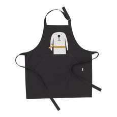 스피라 보쎄 앞치마, 1개, 블랙