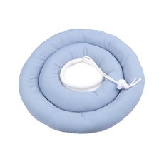 寵物專用素色防舔圈, 藍色, 1個