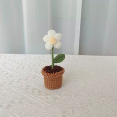 allode 針織人造花盆 靈骨塔裝飾品 07 白色花苞, 混合色