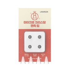 리나린 애플펜슬 마이크로 크리스탈 펜촉 팁 4p, 투명, 1세트