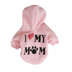I Love Pet 寵物 I Love Mom 毛衣, 粉紅色