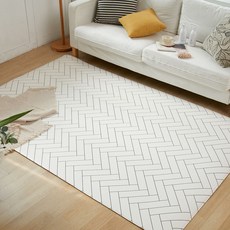 베르겐 카페트 매트, 헤링본화이트