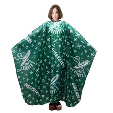 美髮圍裙, 3個綠色圓點, 1個