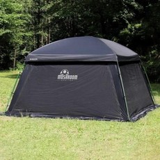 GO TOO 蘑菇庇護帳篷, 黑色, 8人