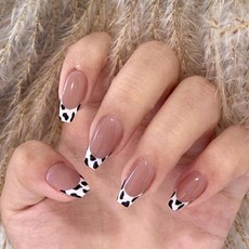 市集感性印花手指美甲甲片組, 3個, no 07