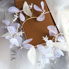 Make Mine 婚禮花環, 白色