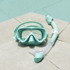SNEFF 浮潛面罩套組, 薄荷綠