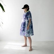 SWINGSLIDE 女士雨披午夜紫色泳裝