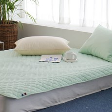 BasicTone 經典高密度 80 個一號大帶固定床墊, 甜瓜薄荷